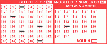 Game ticket